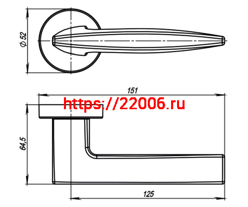 Ручка Armadillo (Армадилло) раздельная R.URB52.SQUID (SQUID URB9) BL-26 черный фото 4 Ручка Armadillo (Армадилло) раздельная R.URB52.SQUID (SQUID URB9) BL-26 черный фото 4