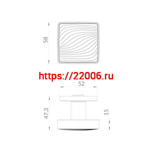 Ручка Punto (Пунто) раздельная K.EST.Q52.GIPNOZ SSG/BL-39 сатинированное золото/черный фото 2 Ручка Punto (Пунто) раздельная K.EST.Q52.GIPNOZ SSG/BL-39 сатинированное золото/черный фото 2