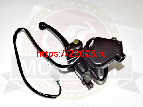 Рычаг газа/тормоза ATV 50/70/110  ZLA70-4, в сборе ( под 2 тросика) фото 3