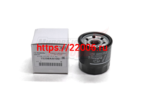 Фильтр масляный Domingo, Exiga, Forester, Impreza, Justy,Almera,Juke,Murano,Note (15208-AA100) Фильтр масляный Domingo, Exiga, Forester, Impreza, Justy,Almera,Juke,Murano,Note (15208-AA100)