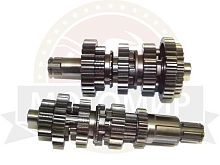 Коробка в сборе 174MN-3 (CBS250 ) жидкост. охл. (комплект валов и шестерен) 5СтКПП