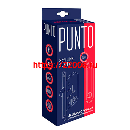 Защелка Punto (Пунто) с ручками для раздвижных дверей SH.SL152.KIT011-BK (Soft LINE SL-011) СP-8 хром фото 2 Защелка Punto (Пунто) с ручками для раздвижных дверей SH.SL152.KIT011-BK (Soft LINE SL-011) СP-8 хром фото 2