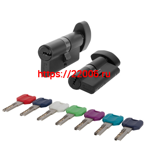 Цилиндровый Punto (Пунто) механизм MaxPro7002Knob60mm(25+10+25) BL черный 7key с вертушкой Цилиндровый Punto (Пунто) механизм MaxPro7002Knob60mm(25+10+25) BL черный 7key с вертушкой