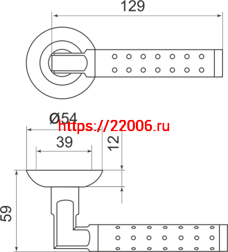 Ручка Armadillo (Армадилло) раздельная Eridan LD37-1SN/CP-3 матовый никель/хром фото 3 Ручка Armadillo (Армадилло) раздельная Eridan LD37-1SN/CP-3 матовый никель/хром фото 3