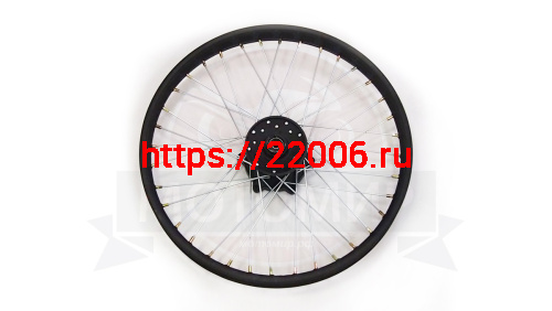 Обод 21" передний спицы,  диск. тормоз 1,6-21  (ПИТ-БАЙК250) TTR250  ось 12мм, 6 отв, 36Н фото 3