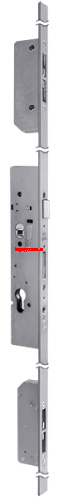 Multitop Cisa (Чиза) MAX 49656.35.0 механич., U-образная пл. 24x5 inox backset 85 Multitop Cisa (Чиза) MAX 49656.35.0 механич., U-образная пл. 24x5 inox backset 85