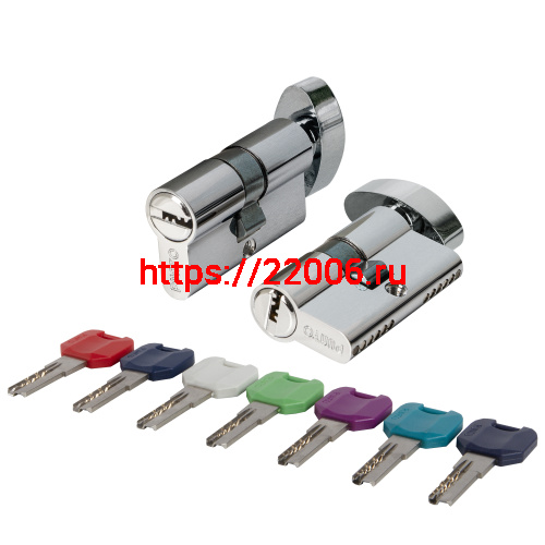 Цилиндровый Punto (Пунто) механизм MaxPro7002Knob52mm(21+10+21) SSC сатин.хром 7key с вертушкой Цилиндровый Punto (Пунто) механизм MaxPro7002Knob52mm(21+10+21) SSC сатин.хром 7key с вертушкой