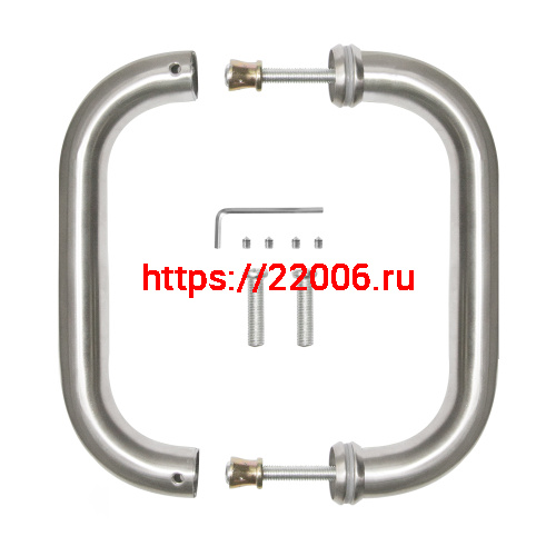 Ручка-скоба Fuaro (Фуаро) PULL.PH25/200.21 INOX 201 (PH-21-25/200-INOX) фото 3 Ручка-скоба Fuaro (Фуаро) PULL.PH25/200.21 INOX 201 (PH-21-25/200-INOX) фото 3