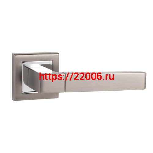 Ручка Punto (Пунто) раздельная K.QL52.STYLE (STYLE QL) SN/CP-3 матовый никель/хром Ручка Punto (Пунто) раздельная K.QL52.STYLE (STYLE QL) SN/CP-3 матовый никель/хром
