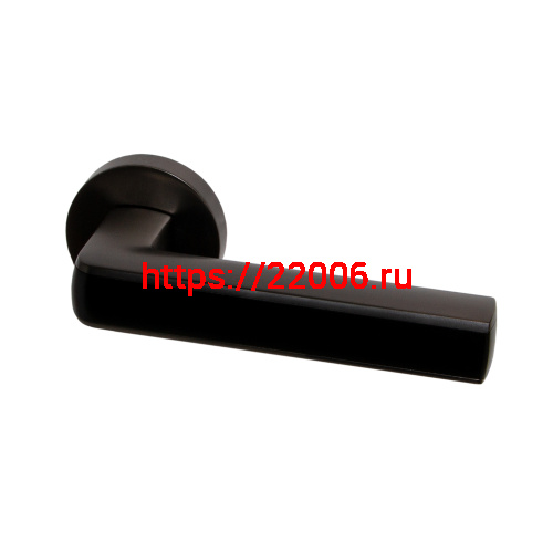 Ручка Armadillo (Армадилло) раздельная R.URB52.CUBE (CUBE URB3) BPVD/Black-77 вороненый никель/черный Ручка Armadillo (Армадилло) раздельная R.URB52.CUBE (CUBE URB3) BPVD/Black-77 вороненый никель/черный