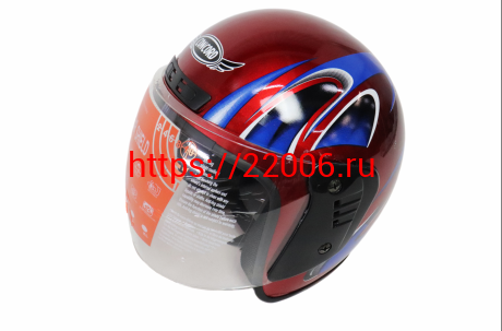 Шлем CONCORD XZH03 красный "L(59-60)" (открытый) Шлем CONCORD XZH03 красный "L(59-60)" (открытый)