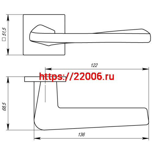 Ручка Armadillo (Армадилло) раздельная K.USS52.TORSO (TORSO USS) MWSC-33 итальянский тисненый фото 4