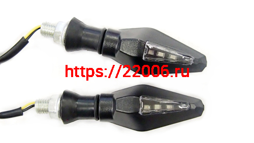 Боковой фонарь (LED) (компл. - 1 пар) WKT-TL-15 черный фото 3 Боковой фонарь (LED) (компл. - 1 пар) WKT-TL-15 черный фото 3