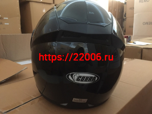 Шлем модуляр COBRA JK115, черный(7), белый с красным(4), серый(6), размеры M внутр.солнцезащ. ОЧКИ фото 2