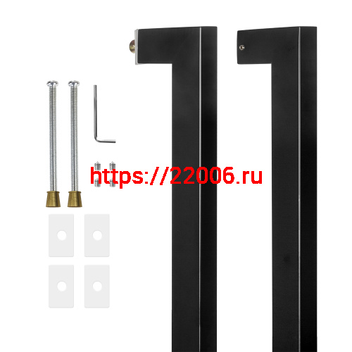 Ручка-скоба Fuaro (Фуаро) PULL.PH38/1200.26 INOX 304 (PH-26-38/1200-INOX) BLACK фото 2 Ручка-скоба Fuaro (Фуаро) PULL.PH38/1200.26 INOX 304 (PH-26-38/1200-INOX) BLACK фото 2