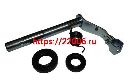 Рычаг выжима сцепления (двигателя) СВ250 (СВ125) в сборе (сальник8+сальник8+пружина10)