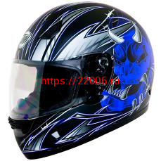 Мотошлем THH TS-38 №5 black/blue (S) Мотошлем THH TS-38 №5 black/blue (S)