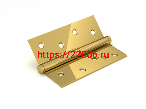 Петля Fuaro (Фуаро) съемная IN4430SL PB левая (413-4 100x75x2,5) латунь Петля Fuaro (Фуаро) съемная IN4430SL PB левая (413-4 100x75x2,5) латунь