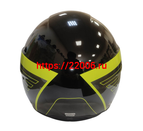 Шлем открытый COBRA EC H595, серый титан, синий, очки, размер XXL фото 4 Шлем открытый COBRA EC H595, серый титан, синий, очки, размер XXL фото 4