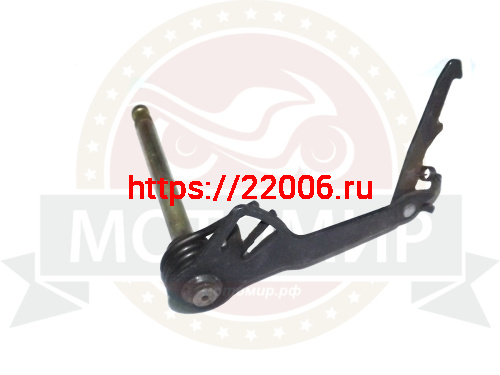 Вал переключения передач Альфа "Zodiak" в сборе (короткий) 160мм