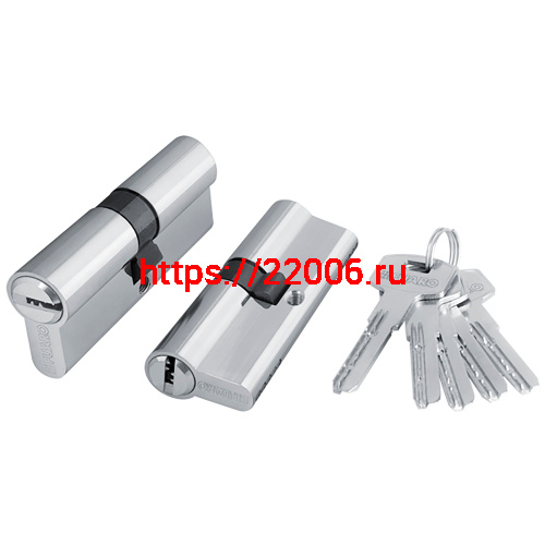 Цилиндровый Fuaro (Фуаро) механизм (200 ZA/90) 2000ZAKey90(30+10+50) CP хром 5Key Цилиндровый Fuaro (Фуаро) механизм (200 ZA/90) 2000ZAKey90(30+10+50) CP хром 5Key