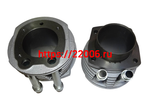 Цилиндр Урал чугун с трубками ( Импорт) фото 2