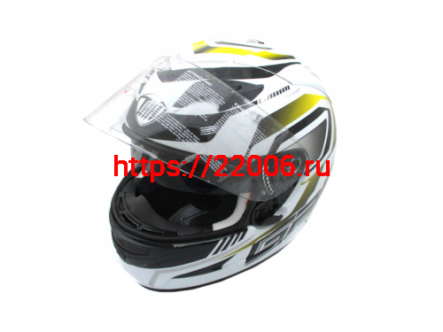 Мотошлем THH TS-42 №11 white/fluo yelow (XL) Мотошлем THH TS-42 №11 white/fluo yelow (XL)