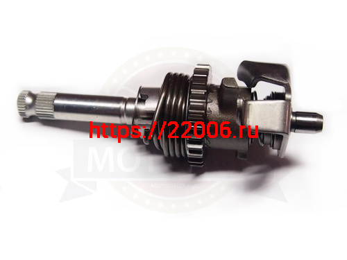 Вал кикстартера в сборе CB250 см3 Zongshen ZS 172FMM (100201863) фото 3