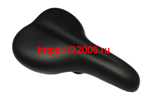 Сиденье вело простое на пружинах 265х154мм, черное, вес-550г. (EPSD-40) Сиденье вело простое на пружинах 265х154мм, черное, вес-550г. (EPSD-40)
