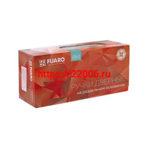 Ручка Fuaro (Фуаро) раздельная LM/Z R.TL54.GRAZIA SN/CP-3 матовый никель/хром фото 2