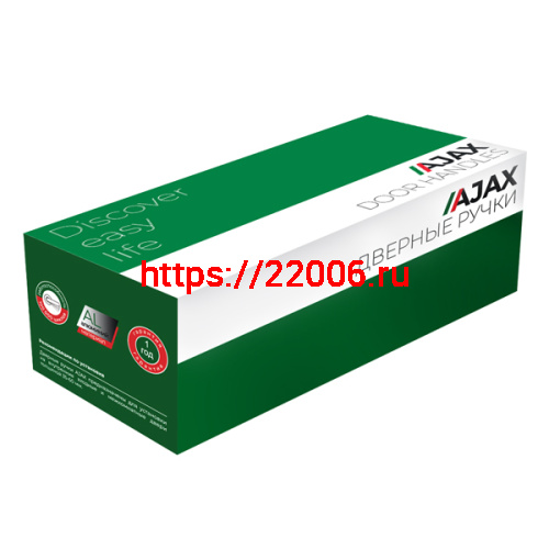 Ручка Ajax (Аякс) раздельная R.JR54.RODEO (RODEO JR) SN/CP-3 матовый никель/хром фото 2