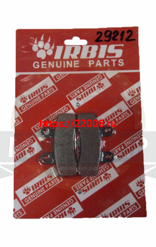 Колодки тормозные дисковые перед. TTR125/110