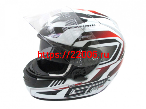 Мотошлем THH TS-42 №11 white/red (XL) Мотошлем THH TS-42 №11 white/red (XL)