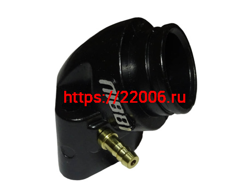 Патрубок карбюратора (впускной) 27 мм, QG-GY6QGZJ, для карб. GY6 + переходник 32 мм фото 2 Патрубок карбюратора (впускной) 27 мм, QG-GY6QGZJ, для карб. GY6 + переходник 32 мм фото 2