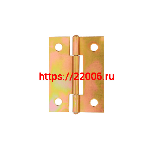 Петля Ajax (Аякс) карточная универсальная LM/IN33x48x1U YZN желтый цинк (2 шт) Петля Ajax (Аякс) карточная универсальная LM/IN33x48x1U YZN желтый цинк (2 шт)