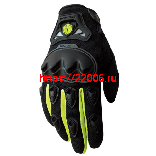 Перчатки SCOYCO (оригинал) МС-29, зеленый, р-р XL Перчатки SCOYCO (оригинал) МС-29, зеленый, р-р XL