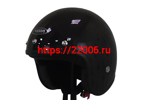 Шлем открытый YM-629 "YAMAPA", черный, размер M (типа "крутой пилот") Шлем открытый YM-629 "YAMAPA", черный, размер M (типа "крутой пилот")