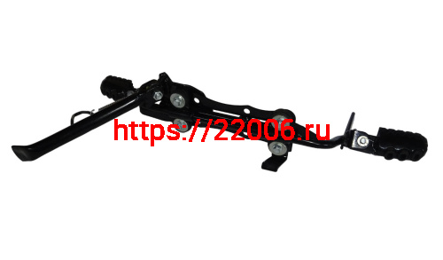 Подножка водителя центральная XTRAIL в сборе с подставкой боковой (F11-6) фото 2