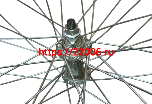 Обод Вело 26" передний, втулка (алюмин.) фото 2 Обод Вело 26" передний, втулка (алюмин.) фото 2