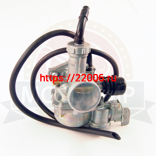 Карбюратор PZ22 TTR150 (156FMJ) c бензокраном, подсос справа Карбюратор PZ22 TTR150 (156FMJ) c бензокраном, подсос справа