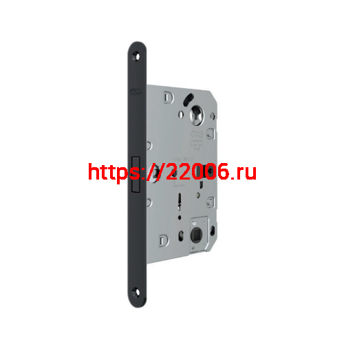 B06132.50.93 AGB (АГБ) Защелка врезная WC (черный) тех. уп. без отв. пл. POLARIS WAVE B06132.50.93 AGB (АГБ) Защелка врезная WC (черный) тех. уп. без отв. пл. POLARIS WAVE