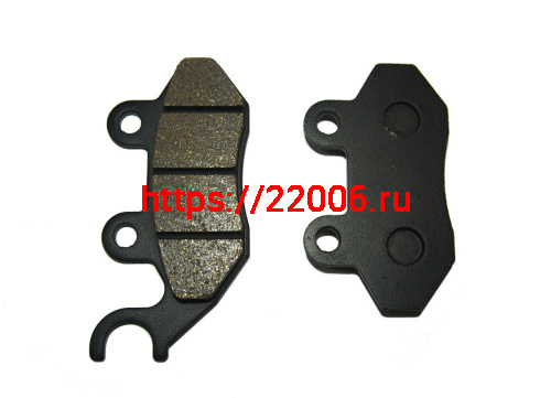 Колодки тормозные дисковые Minsk ТИП 2 зеркальные с ухом