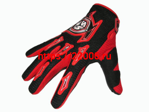 Перчатки Scoyco A012 (XL) красные