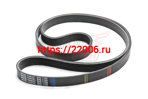 Ремень поликлиновый PIX Citroen Berlingo, C4, C5, C8, Evasion, Xsara, Xsara Picasso (6PK-1708) Ремень поликлиновый PIX Citroen Berlingo, C4, C5, C8, Evasion, Xsara, Xsara Picasso (6PK-1708)