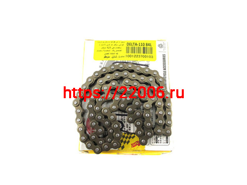 Цепь распредвала ГРМ двигатель 139FMB 100-110сс 25х84L TMMP Цепь распредвала ГРМ двигатель 139FMB 100-110сс 25х84L TMMP