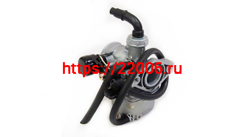 Карбюратор PZ19 Atomik LMATV-110G пластмассовый флажок справа (d19, D32) (НАБОР) фото 2