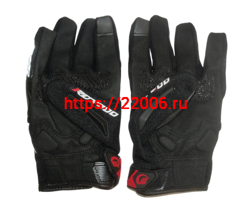 Перчатки PRO-BIKER MCS-57 (чёрно-красные), р-р M фото 2 Перчатки PRO-BIKER MCS-57 (чёрно-красные), р-р M фото 2