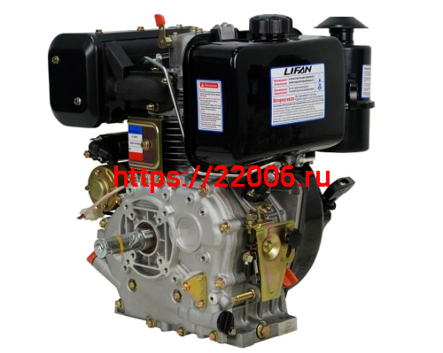 Двигатель LIFAN 10 л.с. С186FD дизельный (вал d25 мм) руч /эл. старт фото 4 Двигатель LIFAN 10 л.с. С186FD дизельный (вал d25 мм) руч /эл. старт фото 4
