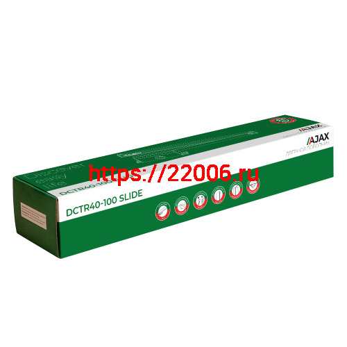 Доводчик Ajax (Аякс) дверной DCTR40-100 slide WH белый фото 4 Доводчик Ajax (Аякс) дверной DCTR40-100 slide WH белый фото 4
