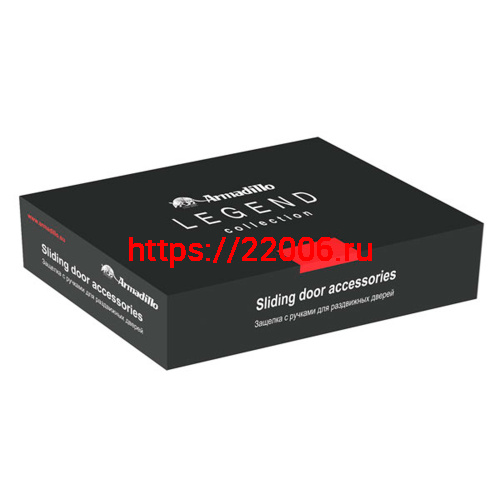 Набор Armadillo (Армадилло) для раздвижных дверей SH.LD152.KIT011-BK (SH011-BK) СP-8 хром фото 3 Набор Armadillo (Армадилло) для раздвижных дверей SH.LD152.KIT011-BK (SH011-BK) СP-8 хром фото 3